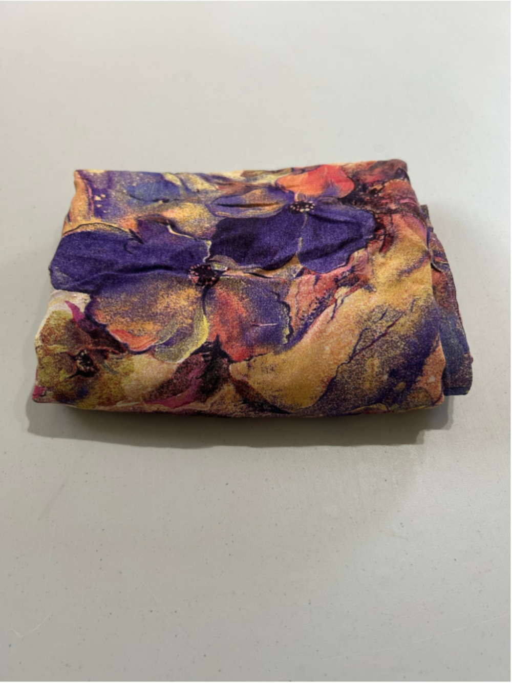 🔥3 for $40🔥 Fabric: 1 Yard 3” Colourful Flower Print Fabric